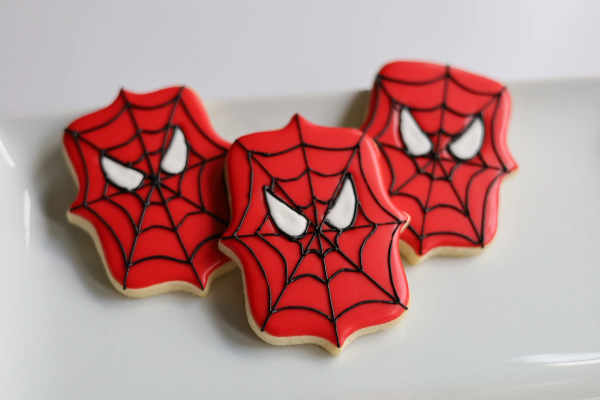 Spiderman Cookies
